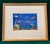 Coastal 1970s Artisan Crafted Ceramic Fish Wall Art Framed Under Glass For Sale - Image 3 of 9