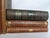 Early 20th Century Antique Scandinavian Library Set of 7 – Brown, Burgundy & Cognac Leather Books For Sale - Image 5 of 16