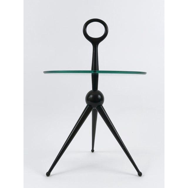 Mid-Century Modern Mid-Century Modern Tripod Side Table by Cesare Lacca, Italy, 1950s For Sale - Image 3 of 18