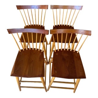 Thomas Moser Eastward Bar Stools (4) For Sale