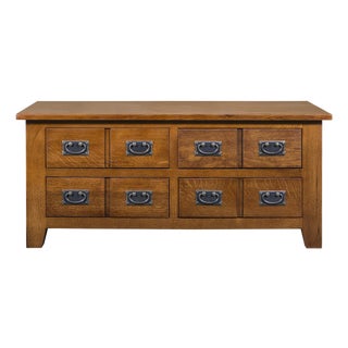 Mission 8 Drawer Coffee Table - Michaels Cherry For Sale