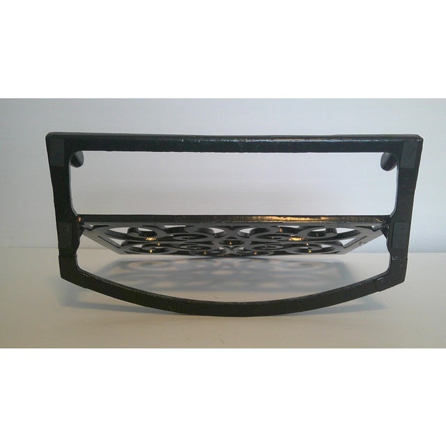 Black Iron Scroll Cookbook Bible and Book Holder/Easel For Sale - Image 4 of 7