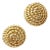 Tiffany & Co. Yellow Gold Rope Coil Vintage Earrings, A Pair For Sale