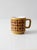 Ceramic Vintage Geometric Ceramic Mug For Sale - Image 7 of 15