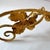 Vintage Gold Gilt Metal Ivy Leaf Bottle Holder For Sale - Image 4 of 8