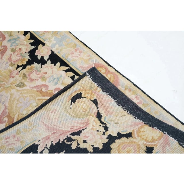 Savonnerie Runner 2'6'' x 8' For Sale - Image 12 of 12