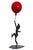 Red Hope (2/30) - Original Figurative Metal Sculpture With Glossy Red Balloon by Nayla Saroufim For Sale - Image 8 of 9