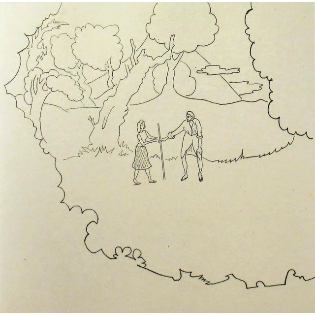 This artwork titled "Three Questions #VI" 2003 is an original soft ground etching on Somerset paper by American artist...