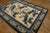 Textile Wonderful White Ivory With Animalia Pattern Antique Chinese Ningxia Rug For Sale - Image 7 of 12