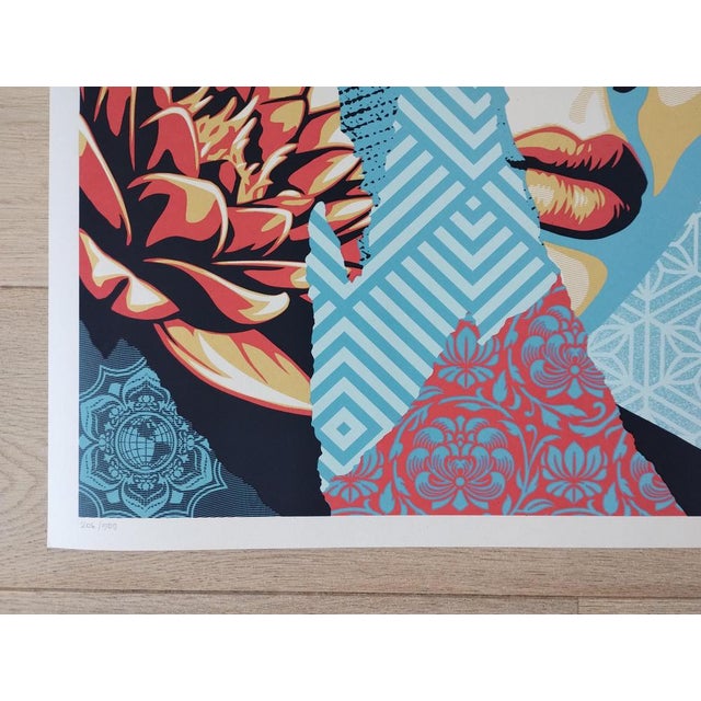 Contemporary Shepard Fairey (Obey), Harmonious Elements, 2025, Screenprint For Sale - Image 3 of 8