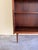 Brown Vintage Danish Rosewood Bookcase - Mid-Century Modern Display Cabinet 1960s For Sale - Image 8 of 10