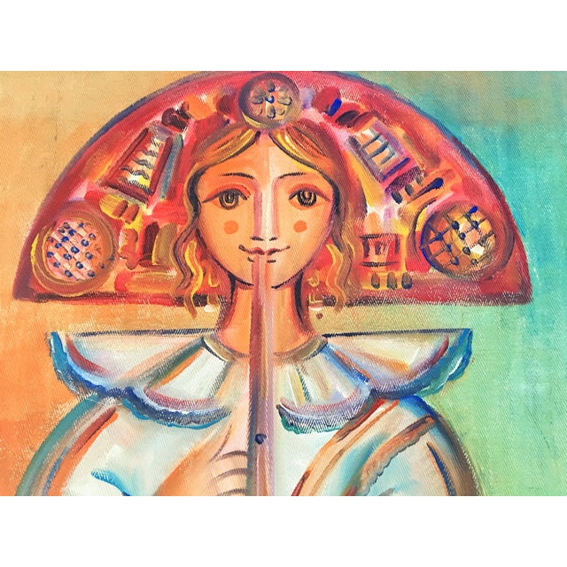 Set of Three Oil on Canvas by A. G. Marco, Spain, circa 1940 For Sale - Image 11 of 18