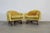 Adrian Pearsall Pair of Mid Century Modern Barrel Back Club Chairs by Adrian Pearsall for Craft Associates For Sale - Image 4 of 4