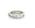 Mid 20th Century Bvlgari B.zero1 Diamond Solitaire Ring 18k White Gold w/Cert Size 6 / EU 52 For Sale In Miami - Image 6 of 9