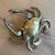 Nautical Large Vintage Brass Crab Ashtray/Trinket Box For Sale - Image 3 of 10