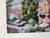 1970’s Vintage Impressionist Desert Landscape Oil on Canvas Painting, Signed, Unframed For Sale In Miami - Image 6 of 11