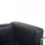 Animal Skin Vintage LC2/3 Three-Seater Sofa in Black Pelle Leather by Le Corbusier, 2000s For Sale - Image 7 of 18