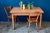Boho Chic Wooden Farm Table, 1950s For Sale - Image 3 of 10
