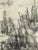 Drawing of European Laborer in Charcoal, Framed For Sale - Image 9 of 12