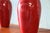 1960s 1960s Monumental Vintage Designer Italian Style Red Ceramic Table Lamps - A Pair For Sale - Image 5 of 12