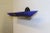 Murano 1990s Modern Murano Blue Glass Wall Lamp For Sale - Image 4 of 8
