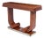 Art Deco French Amboyna Console Table, 1925 For Sale