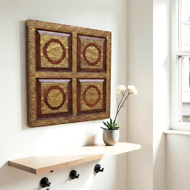 Dimensions: 24” wide X 1” deep X 24” high Features: • A rare piece and only one of its kind available • Environmentally...