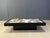 Black Vintage Lacquer and Aluminum Coffee Table, 1970s For Sale - Image 8 of 13