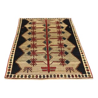 Ghashghai Rug in Brown - Yellow For Sale