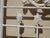 Pair Tall Vintage French Country Cast Iron White Twin Bed Frames Headboards For Sale - Image 10 of 12