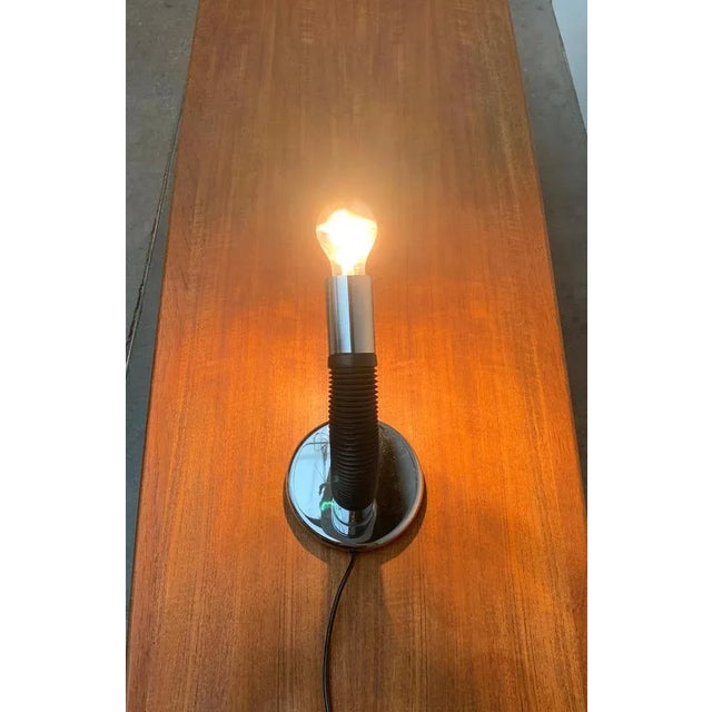 Vintage Italian Space Age Table Lamp by Bellini for Targetti, 1970s For Sale - Image 14 of 18