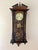 Wood Antique Victorian Walnut Double Weight Wall Clock, 1860 For Sale - Image 7 of 7