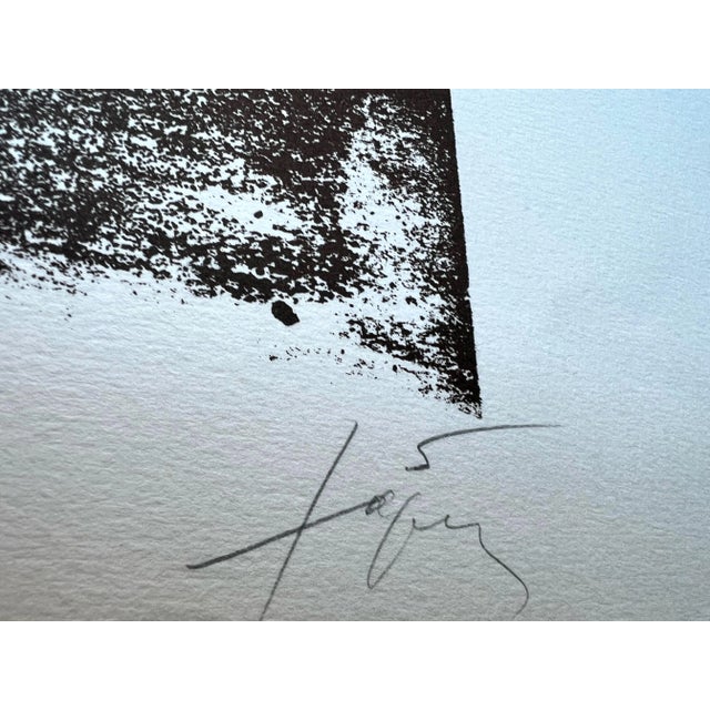 Assassins is an original artwork realized in 1974 by Antoni Tapies. Mixed colored lithograph. Hand signed by the artist....