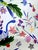 Anthropologie Roll of Anthropologie Sylvia Floral Peacock Wallpaper in Light Denim, 27' Long For Sale - Image 4 of 8