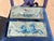 Early 20th Century Renaissance Revival Grotesque Style Handpainted Oil on Leather Marine Monster Paintings a Pair For Sale - Image 11 of 13