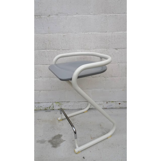 Space Age Stackable Stools by Borge Lindau & Bo Lindekrantz for Lammhults, 1970s, Set of 2 For Sale - Image 13 of 17