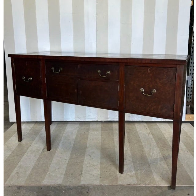 Fine 19th Century American Federal Period Mahogany Sideboard For Sale - Image 4 of 6