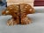 American Vintage Sarreid Hand Carved Wood Eagle Bookends-A Pair For Sale - Image 3 of 6