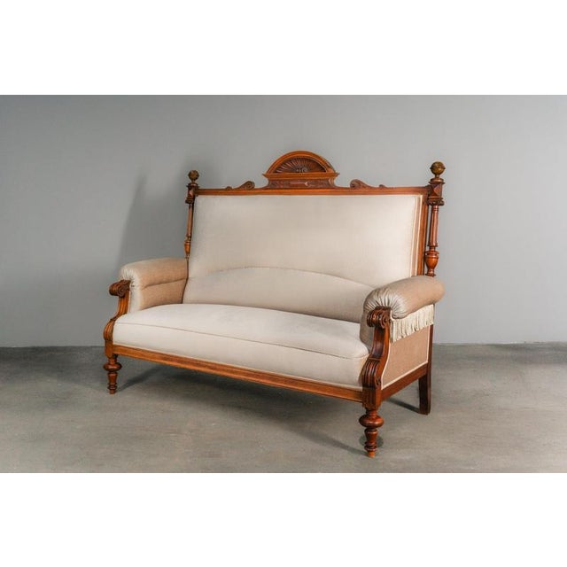 Antique 19th Century Gründerzeit Sofa For Sale - Image 3 of 18