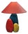 Large Pebble Ceramic Table Lamp by François Chatain, France, 1990s For Sale