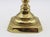 Mid 19th Century Circa 1860 English Pair of Brass 11" Candlesticks For Sale - Image 5 of 7