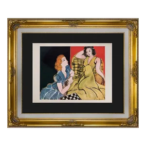 Henri Matisse Limited Signed “ La Conversation" Lithograph W/Frame