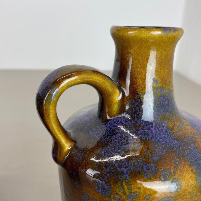 Fat Lava Vases from Marei, Germany, 1970, Set of 3 For Sale - Image 16 of 18