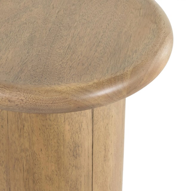 Four Hands Zach End Table, Burnished Parawood For Sale - Image 10 of 12