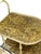 Metal Mid-Century Brass & Tortoise Bar Cart in the Style of Maison Jansen For Sale - Image 7 of 18