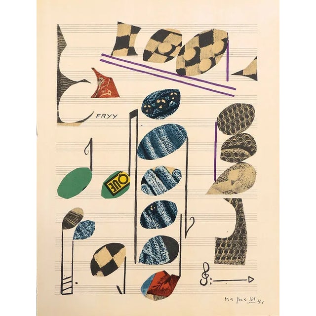 Artist: Alberto Magnelli Country: Italy Title: Untitled Medium: Lithograph Marks: Not signed not numbered Paper Size: 15 x...