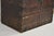 19th C. English Oak Wood and Steel Banded Safe Storage Cabinet Chest Trunk For Sale In Philadelphia - Image 6 of 12