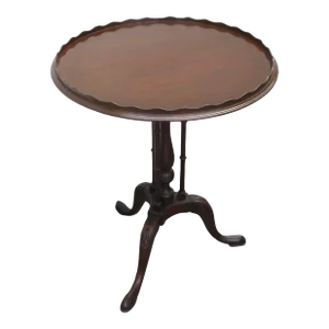 Mahogany 1940s Round Side Table