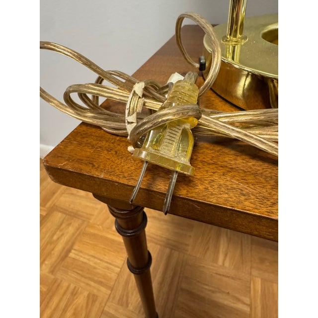 Robert Sonneman "Saturn" Halogen Table Lamp for George Kovacs, C. 1980 — Brass & Glass For Sale In San Francisco - Image 6 of 10