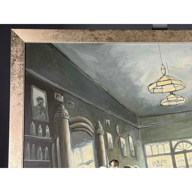 Realism Social Realism, Acrylic on Canvas by David Fleming For Sale - Image 3 of 10